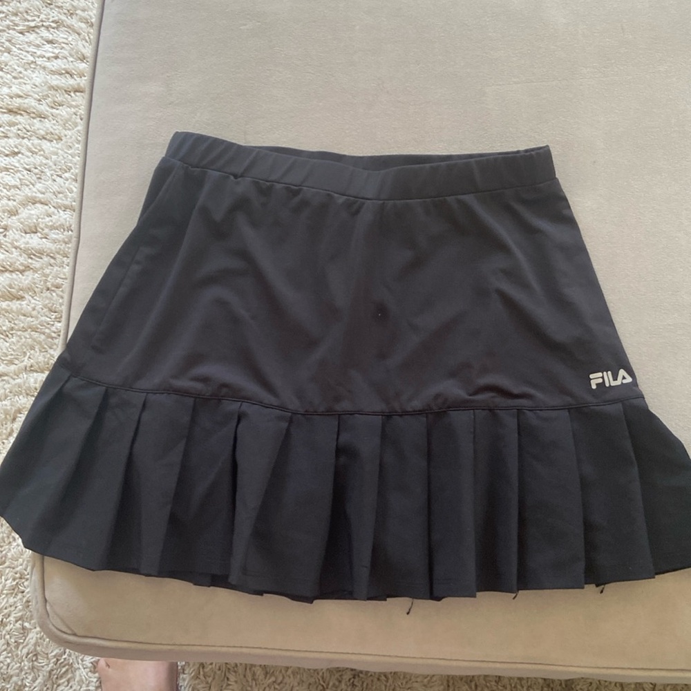 FILA Skort Women's XS Black Tennis Golf Skirt Athletic Shorts Sportwears